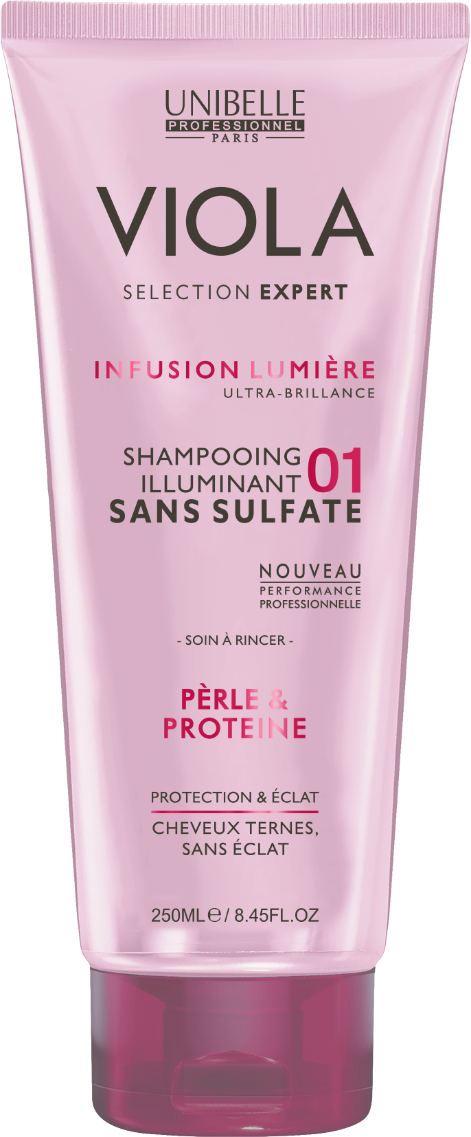 SHAMPOOING ILLUMINANT SANS SULFATE - Unibelle Paris